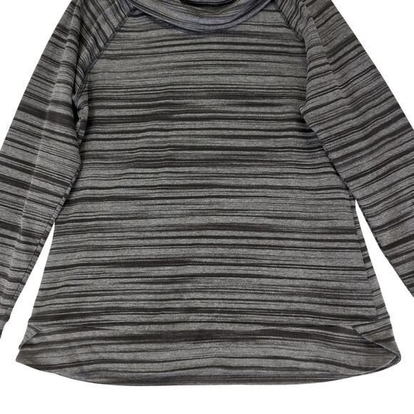 Kuhl‎ Piper Cowl Neck Pullover Striped 4201 Activewear Top Women's Size Medium - Picture 4 of 9